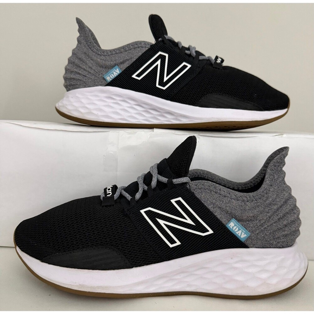 New Balance Women’s Black/Grey Fresh Foam Roav Running Shoes Size 7.5